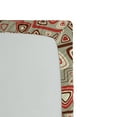 thumbnail image 2 of Ambesonne Geometric Fitted Sheet, Rounded Triangles Art, Full Size, Multicolor, 2 of 2