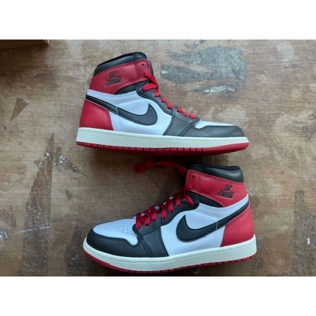 A i r-Jor-dan 1 Retro OG High Black Toe Reimagined - Men's Size 8 - DZ5485-106