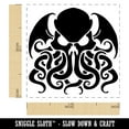 thumbnail image 2 of Cthulhu Eldritch Horror Self-Inking Rubber Stamp Ink Stamper - Blue Ink - Small 1 Inch, 2 of 7