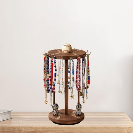 Segolike Jewelry Display Stand Accessories Bangles for Selling Decorative Organizer Wood Ornament for Tabletop Shelf Dorm Bedroom Home
