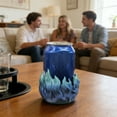 thumbnail image 5 of & Glass Racks for Living Room 3D Printed Gradient Flame Design Insulated Bottle Holder and Display Shelf for 12oz Bottles Decorative LED-Style Gadget, 5 of 5
