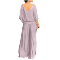 Plus Size 2 Picec of Outfit Sets for Womens V-neck Solid Color Short Sleeve Wide Legs Split Fork Loose Pants