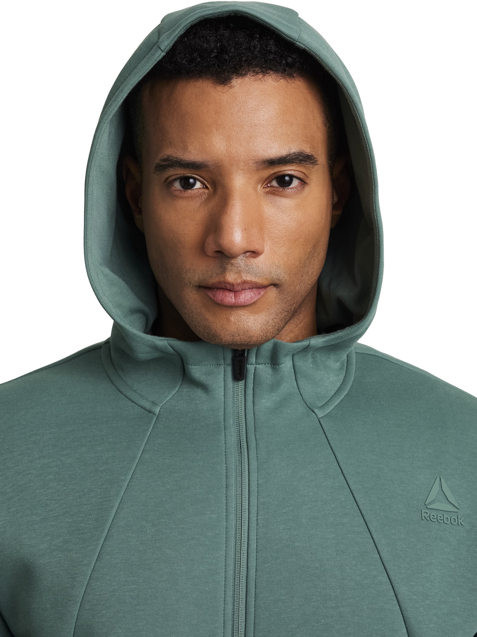 Reebok Men's and Big Men's Momentum Fleece Full Zip Hoodie, Sizes XS-5XL