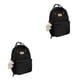 thumbnail image 4 of Bolso de hombro Qarigey de tela de nailon con gran capacidad para desplazamientos diarios y viajes de fin de semana negro 32*12*42cm 2Conjunto, 4 of 6
