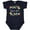Navy Blue, variant on Inktastic Omas Girl Bright Flowers Girls Baby Bodysuit