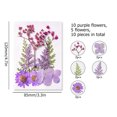 thumbnail image 1 of Paquete de material de flores secas Plantas secas prensadas reales y pegatinas de mariposas Ehuebsd Libre de BPA, 1 of 9
