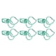 thumbnail image 4 of Paper Clamps, Hollow Tail Clips Metal Material Strong Clamping Force Peach Shape Binder Clips 100pcs For Office ANGGREK Otros, 4 of 8