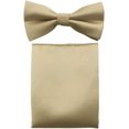 thumbnail image 4 of HAHDAXIA Mens Fashion Polyster Skinny Ties Necktie Bowtie Pocket Square 3PCS Set, 4 of 6
