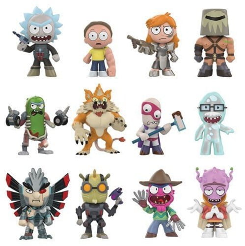 rick and morty galactic plushies