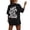 A-Black, variant on WDDDD Women's Casual Fashion Loose Long T Shirt S