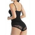 thumbnail image 5 of Fesfesfes Women's Bodysuit Chest Cushion Comfortable Shapewear Out Bra Underwear Corset Body Shaper Tops on, 5 of 9