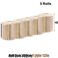 thumbnail image 2 of 5 Rolls Elastic Bandage Wrap - Compression Bandage with Self Closure and Extra Clips,Latex Free Bandage for Sports,A, 2 of 8