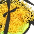 thumbnail image 3 of OULII Lightweight Yellow Nylon Soccer Goal Net for Indoor Football Training and Skill Development Practice, 3 of 6