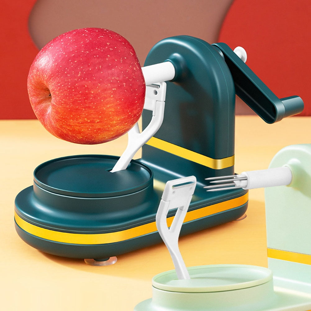 Sipin Apple Peeler Multifunction Rotary Fruit Peeler Manual Fruit Apple Peeler Machine With Cutting Apple Slicer Kitchen Gadgets Tools Other 22 15cm