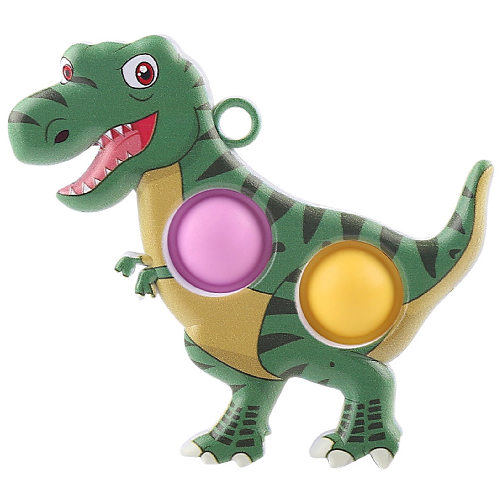 ZIG Stress Relief Toy High Simulated Fidget Toy Elastic Washable Mini Dinosaur Push Fidget Keychain for Kids ZIG Stress Relief Toy High Simulated Fidget Toy Elastic Washable Mini Dinosaur Push Fidget Keychain for Kids