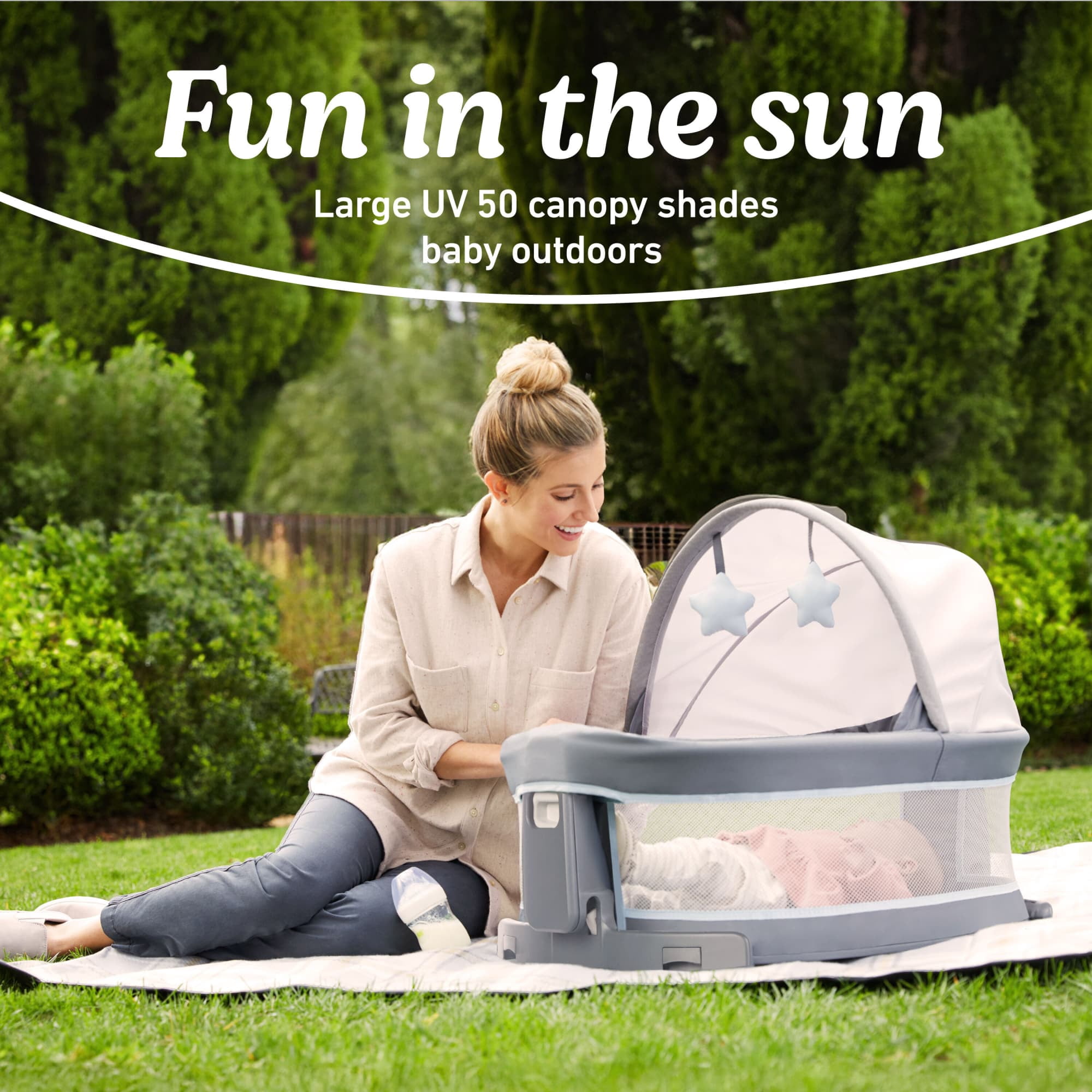 Graco Pack ‘n Play Travel Dome DLX Playard, Astin