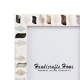 thumbnail image 4 of Handicrafts Home 4x6 Picture Frames Vintage Style Wall Hanging & Desk Décor, Farmhouse Photo Frames Ideal for Living Room Office & Home Décor, Picture Frame for Diploma & Wall Decor, Pearl Fossil, 4 of 7