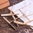 thumbnail image 4 of Lishi Wood Dragonfly Hand Rubbing DIY Propeller - Novelty Flying Helicopter Toy (10 Pieces), 4 of 5