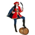 thumbnail image 3 of Womens Captain Pirate Costume, 3 of 4