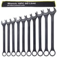 thumbnail image 6 of , SAE Jumbo Combination Wrench Set Extra Large,10 PC SAE Black-Oxide Jumbo Combo Wrench Set 1-5/16" - 2" with pouch, Black ,Carbon Steel ,, 6 of 18