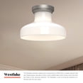 thumbnail image 3 of FM540011BNGO-Alora Lighting-Westlake - 1 Light Flush Mount-7.5 Inches Tall and 11.13 Inches Wide-Brushed Nickel Finish, 3 of 7