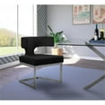 thumbnail image 2 of Meridian Furniture Alexandra Black Velvet Dining Chair, 2 of 8