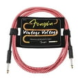 thumbnail image 4 of Electric Instrument Cable Portable Guitar Patch Cords for Amp Keyboard Mixer 3m red white, 4 of 8