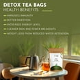 thumbnail image 4 of Detox Tea Bags | Pyramid Tea Bags, Caffeine-Free, 100% Natural Ingredients, ECO Conscious Packaging | Herbal Tea for Relaxation | Rich Flavor, and Sustainable Enjoyment, 9 Oz (Pack of 100), 4 of 6