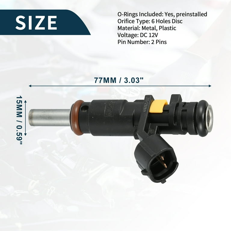 Unique Bargains Fuel Injector No.7528176 Fuel Injection Nozzle for  