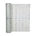 thumbnail image 2 of Panel de Cerca de Seto Artificial con Hojas Falsas Densas y Flores Amarillas para Balcón, Jardín y Privacidad Exterior, 50x50cm, 2 of 6