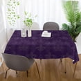 thumbnail image 6 of Coolnut Mardi Gras Dark Purple Tablecloth Rectangle Colorful Table Cloth Large Square Table Cover for Dining Kitchen Party 54"x54" Decor Gift, 6 of 7
