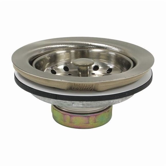 Perfect Putty SS, Zinc,Basket Strainer,4-1/2in 59-3102