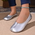 thumbnail image 2 of VOUZZA Women's Split Toe Ballet Flats Breathable Mesh Upper Slip On Shoes Flexible Flat Sole Casual Loafers for Walking and Casual Outfits, 2 of 8