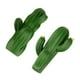 thumbnail image 3 of 2pcs Cactus ganchos en forma de ganchos decorativos creativos ganchos de pared sin clavo (verde), 3 of 8