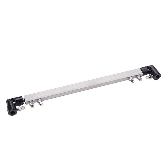 LEORX Bass Drum Pedal Link Bar Silver Metal Replacement for Reliable Drum Kit Performance