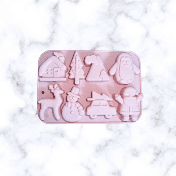Christmas Silicone Mold Theme 8-cavity