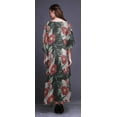 thumbnail image 4 of Bimba Floral Ladies Kaftan Holiday Loungewear Maxi Dress Beach Coverup-S-L, 4 of 5
