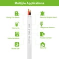 thumbnail image 5 of SYSTON 18/2 Fire Security Burglar Station Sound Alarm Control Cable Wire, Plenum-Rated CMP/CL3P Shielded 100% Copper Stranded UL/ETL,UV Resistant RoHS for Indoor/Outdoor Low Voltage Applications Use, 5 of 8
