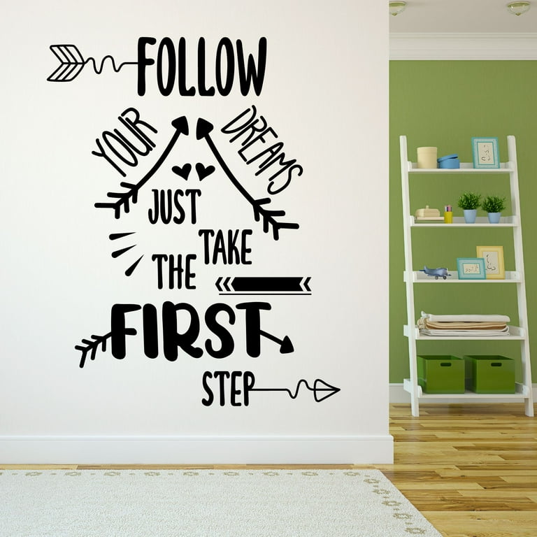 Follow Your Dreams Wall Decal