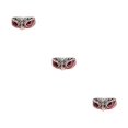 thumbnail image 1 of Guardurnaity Anillo de búho a prueba de herrumbre hecho en aleación y anillo de ojo de tamaño ajustable fiesta informal brillo metálico rosa Type1 NO1, 1 of 6