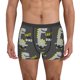 thumbnail image 1 of Balery Cute Dinosaur Skate On Grey Background Calzoncillos bóxer para hombre, ropa interior de algodón suave y transpirable con cinturilla de nailon-X-Large, 1 of 5