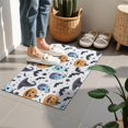 thumbnail image 4 of Colorful Pumpkin Halloween Pattern Door Rugs,Washable Non Slip Door Mats Indoor,Decorative Door Mats,Entry Mat Indoor for Entrance,Bedroom,Kitchen,Bathroom,16"x24", 4 of 6