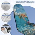 thumbnail image 6 of Kuiaobaty 60 x 33 Inch Car Seat Covers Towel Sea Turtle Print Car Seat Protector Front Seats Only with Storage Bag Quick-Dry Sweat Towels for Gym Workout, Running, Swimming, Beach and Hiking, 6 of 8