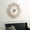 Brown - Wall Clock, variant on DecMode 35 In. Brown Farmhouse Wall Clock