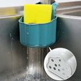 thumbnail image 5 of Kit Stora Basket Hanging Bag Sink Shelf Faucet H Drain Rack Spon Izer Bath Tool, 5 of 5