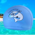 thumbnail image 1 of Bonnet de Bain pour Enfants de 2 à 8 Ans avec Protection des Oreilles de Couleurs Variées, 1 of 2
