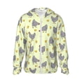 thumbnail image 2 of Lsque Funny Chicken UPF 50+ Lightweight Sun Protection Men's Women's Long Sleeve Shirt, Hoodie Performance -Large, 2 of 9