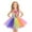 Multi-color, variant on Uccdo Little Girls Sleeveless Swallowtailed Tulle Dresses Wedding Bridesmaid Ball Gown Pageant Party Dress, 1-10T