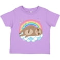 thumbnail image 3 of Inktastic Sloth Lover Cute Animal Girls Toddler T-Shirt, 3 of 5