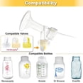 thumbnail image 4 of Piezas para extractores de leche compatibles con Nenesupply y Medela con estilo, 4 of 9